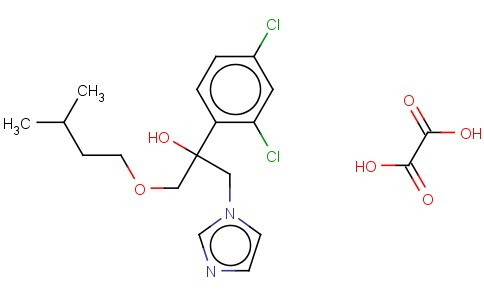 1H-IMIDAZOLE-1-ETHANOL, ALPHA-(2,4-DICHLOROPHENYL)-ALPHA-((3-METHYLBUT OXY)METHYL)-, ETHANEDIOATE SA